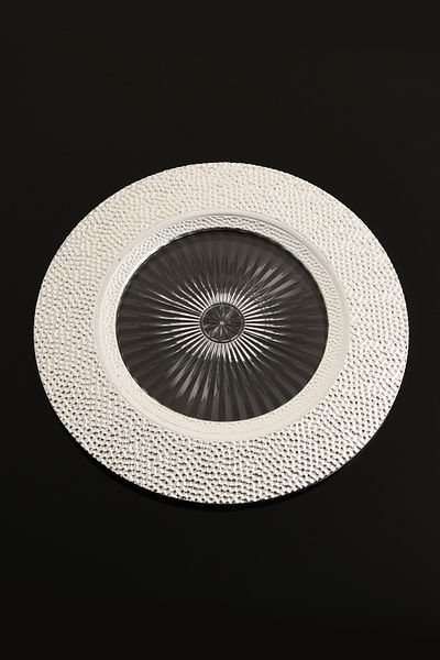 TR Turan Collection Set Supla MERCAN 6 bucăți culoare argintie - plastic dur de lux