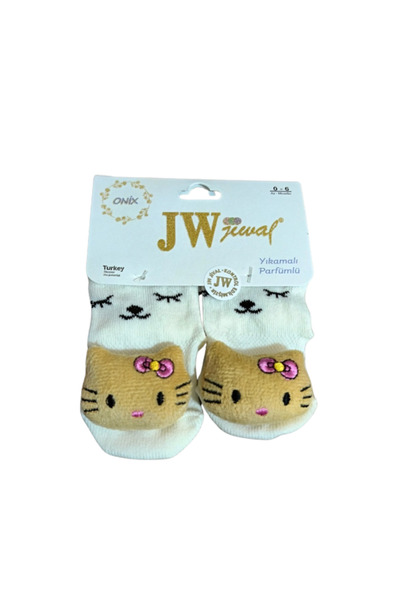 baby kids colors Oyuncaklı bebek çorapları 0-6 AY