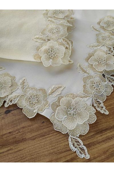 Çeyiz Bahçesi Σετ πετσετών 3d French Lace Bundle