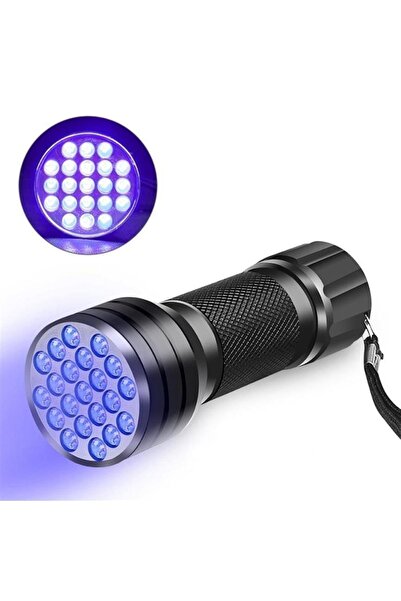 Guassi 21 Led Uv Ultraviyole El Feneri Para Kimlik Hayvan Kontrol