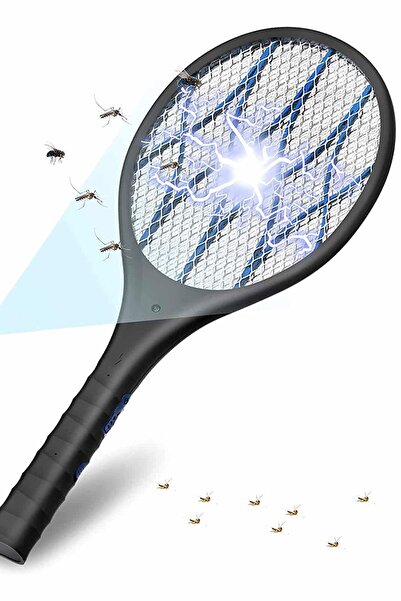 Genel Markalar Şarjlı Sinek Raketi Sivrisinek Öldürücü Raket Haşere Öldüren E...