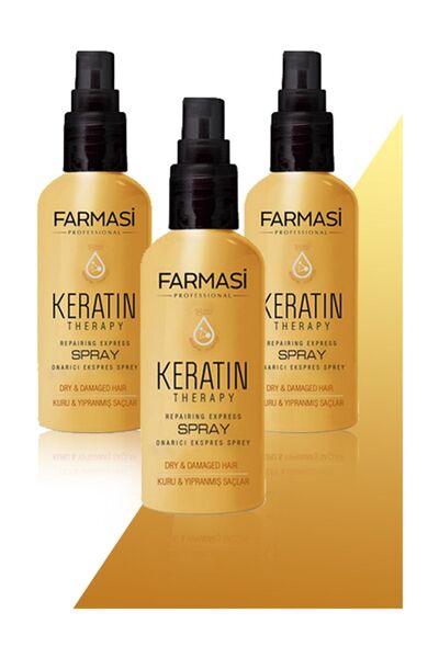 Farmasi Professional Keratin Therapy Onarıcı Ekspres Sprey-115 ml 3 Adet