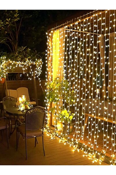 Tor Store 5 X 2,5 Metre 8 Fonksiyonlu Animasyonlu Perde Led 24 Saçaklı (360 L...