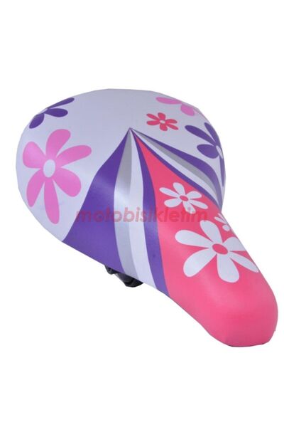 Genel Markalar Bmx Bisiklet Sele [koltuk] Çiçekli Kız Model 16 - 20 Jant