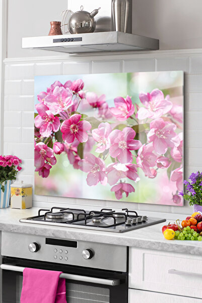 Onbiya Protector de spate pentru aragaz din sticla de bucatarie premium |   F...