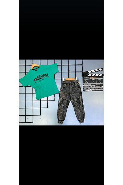 Asel FREDDOM Boy's Set - Written, Trousers, 2-piece