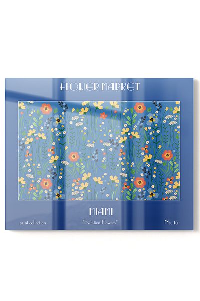 Onbiya Protector de sticlă pentru bucătărie Flower Premium