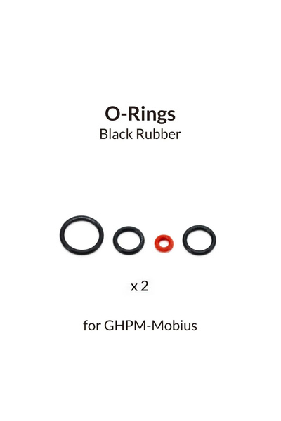 Gaahleri Airbrush Premium Mobius için Sadece Siyah O-Ringler