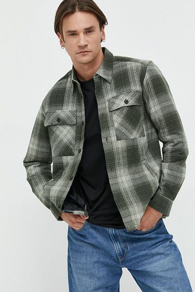 Only & Sons Ανδρικό καρό πουκάμισο Onszem Ovr 22023584 Πράσινο