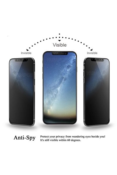 Fibaks Apple iPhone 12 Mini - Compatible Ceramic Matte Screen Protector, No Fingerprint