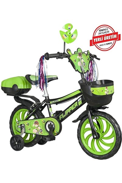 Flipper Yeşil Çocuk Bisikleti 15 Jant 2025 Yeni Sezon