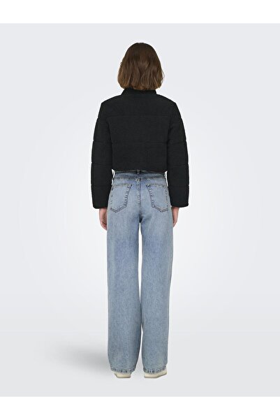 ONLY Teddyfell Jacke - Hoch geschlossen Steppjacke