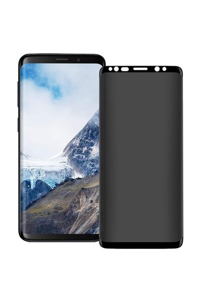 Fibaks Samsung Galaxy S8 Uyumlu Tam Kaplayan Hayalet Mat Seramik Parmak İzi Y...