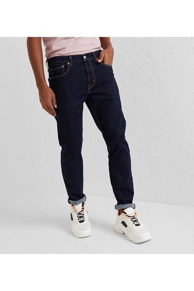 Levi's 512 Men's Blue Tapered Fit Mid-Rise Jeans