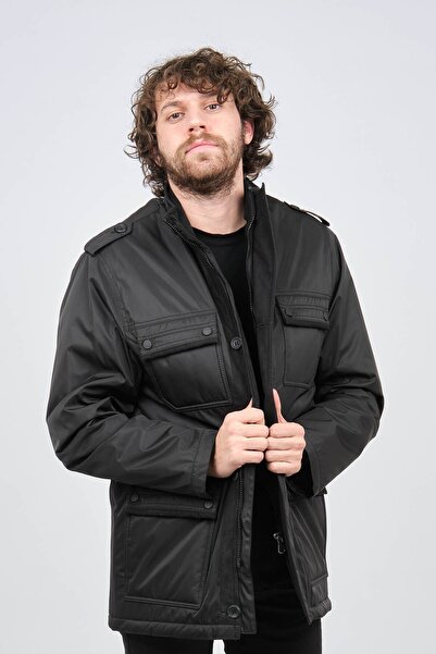 By Serco Men's Black Shoulder Epaulette Sports Coat 0620835 Black