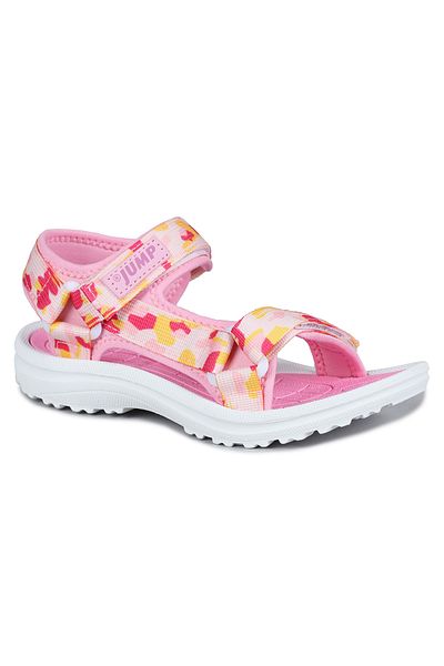 Jump 30066 Sandale de zi cu zi cu velcro pentru fete roz