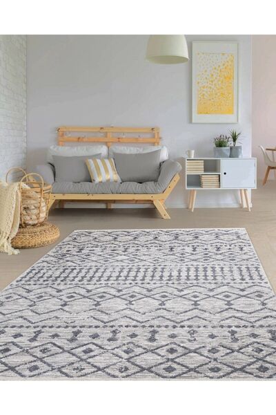 MACRO HOME Saraz Bohem Serisi Çift Taraflı Dokuma Halı