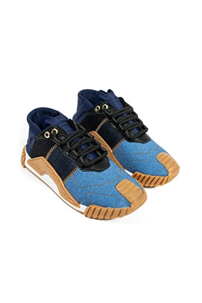 Seniorah Chulo Blue - Women's Denim Sneakers