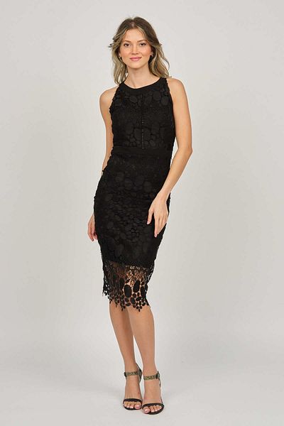 Dans Women's Lace Araboy Evening Dress 5270890 Black