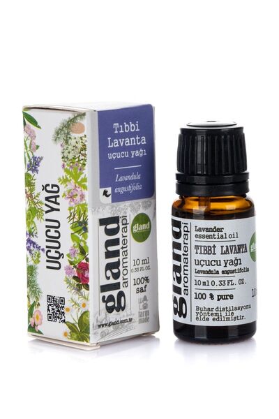 Gland زيت اللافندر الطبي (LAVANDULA ANGUSTIFOLIA) العطري 10 مل
