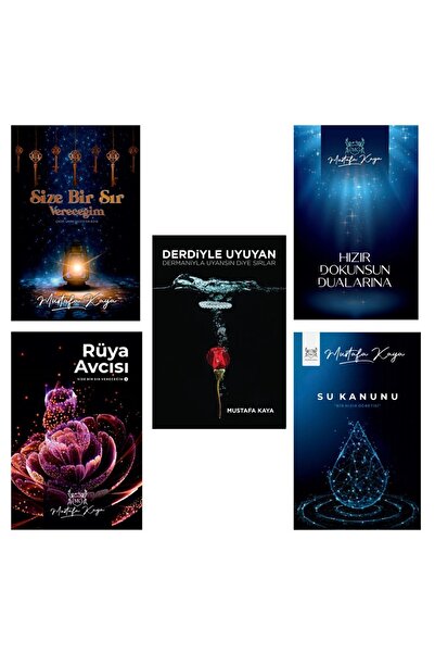 MK MustafaKaya Mustafa Kaya 5 Kitap Seti