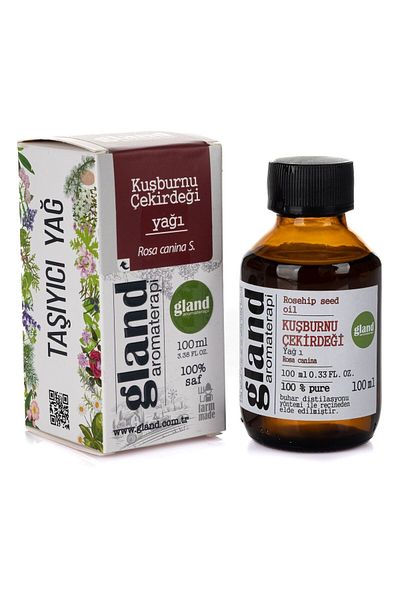 Gland Rosehip Seed (Rosa Canina Seed) Oil 100ml