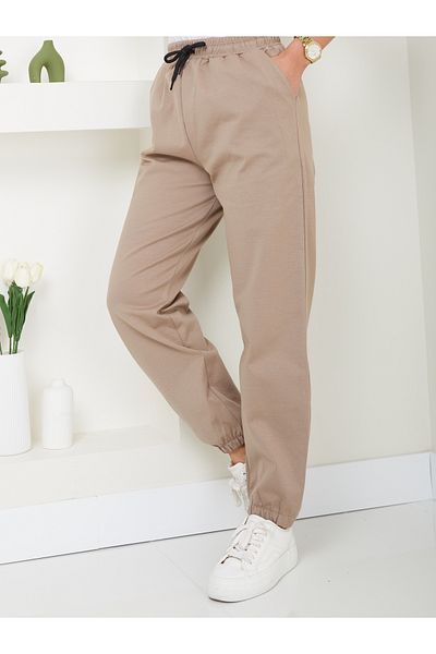 VOLT CLOTHİNG Übergroße Jogginghose – Elastisches Bein und Taille