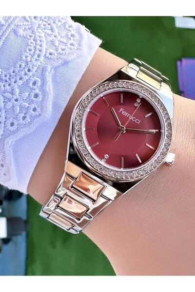 Ferrucci  Women's Metal Cord Wristwatch