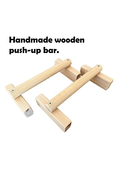 Butik Ahşap Şınav Barı - Calisthenics Bar , Wooden Push Up — Parallettes Cali...