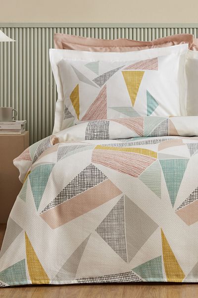 Karaca Home Lenny Multicolor PP - 100% Cotton Double Pique Set