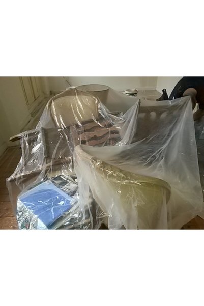 PASS Hışır Koruma Boya Örtüsü-20m2 Eşyalarınız Temiz Kalır Sonradan Temizlik Yapmak Gerektirmez Pratik