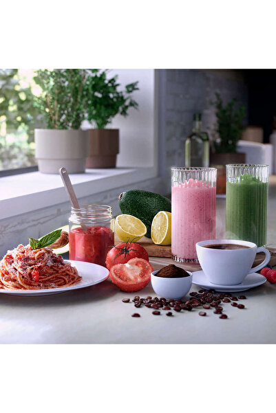 Philips خلاط - 1000 وات، سعة 700 مل + 500 مل + 300 مل، سرعة واحدة + نبض، معدن/فضي - HR2767/00