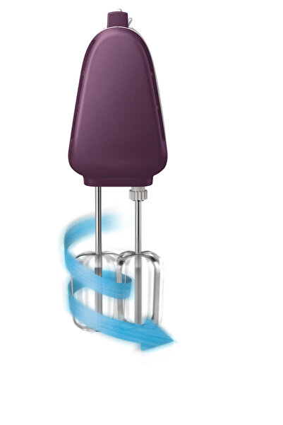 Philips Daily Hand Mixer HR3740/11: 400W, 5 speeds and turbo, 2 years Warranty