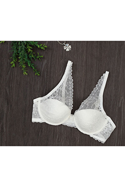 shefox حمالة صدر نسائية بدون حشوة من الدانتيل من by