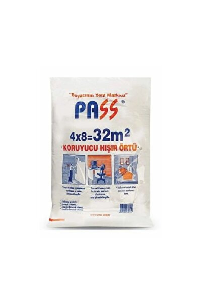 PASS Hışır Koruma Boya Örtüsü-20m2 Eşyalarınız Temiz Kalır Sonradan Temizlik Yapmak Gerektirmez Pratik