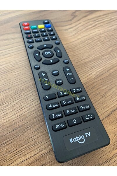 ATAELEKTRONİK Orjinal Teledünya Neta 8900 Hd Kumandası Kablo Net Türksat Kabl...