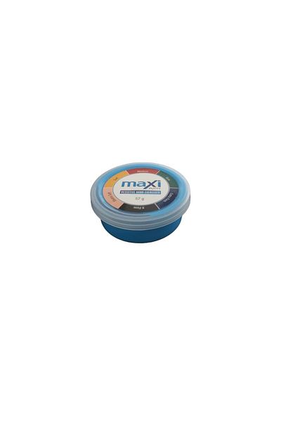MAXİ Maxi Putty Hand Exercise Dough 57 gr Blue Color (hard)