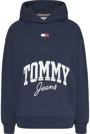 Tommy Hilfiger Tommy Jeans Kad n Oversize Kapu onlu Sweatshirt Fiyat Yorumlar Trendyol