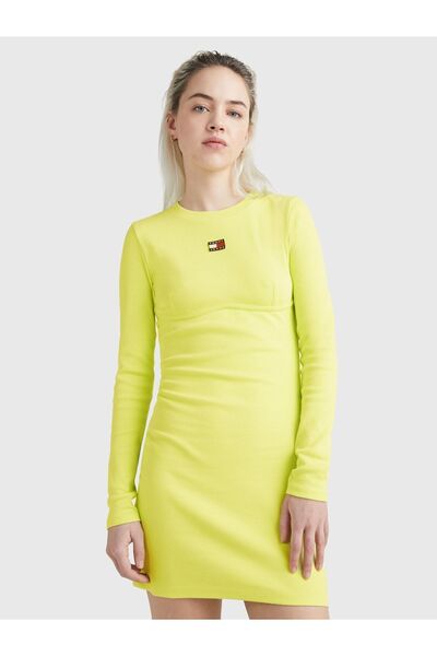 Tommy Hilfiger Tommy Jeans Kadın Corset Badge Elbise