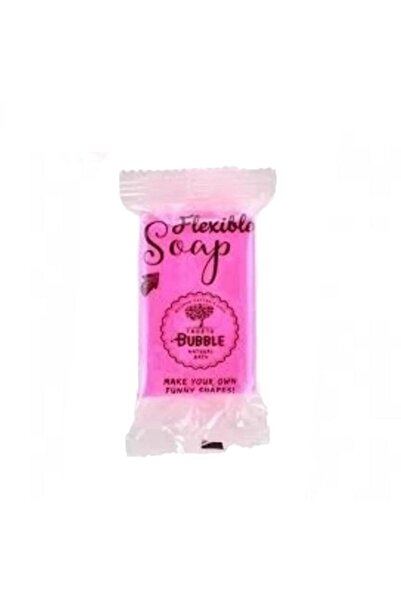 Treets صابون فقاعي مرن ناعم 50 جرام وردي