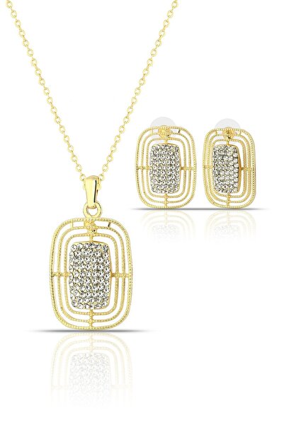 Forentina Altın Kaplama Tasarım Takı Seti - Ps136500tr