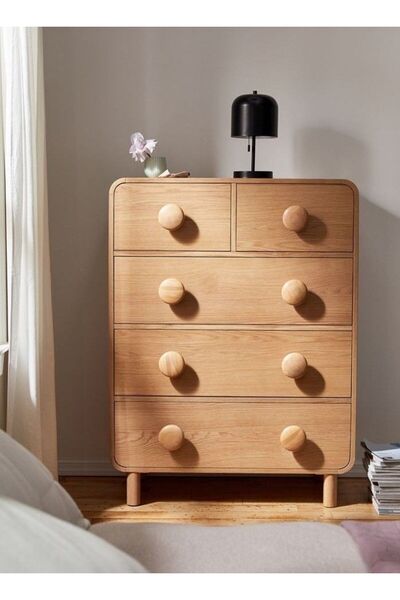 MoldHome Ahşap boeng meşe şifoniyer