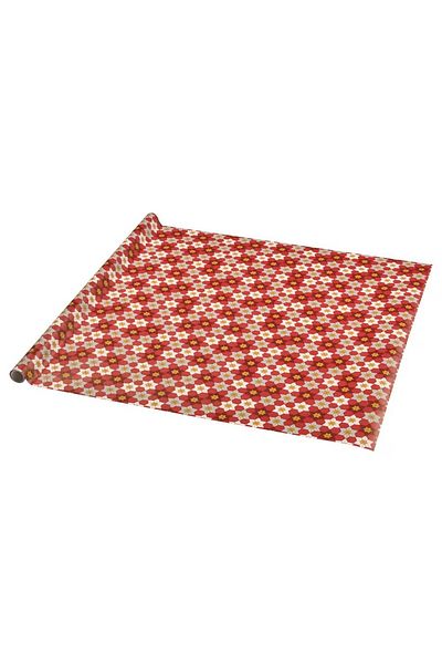 IKEA VINTERFINT Floral Motif Red White 3 Meter Roll Gift Wrap Paper Wrapping Paper Paper