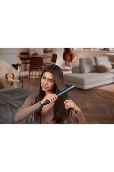 Philips مكواة فرد الشعر باللون الأزرق الداكن - سلسلة 7000 BHS732/03