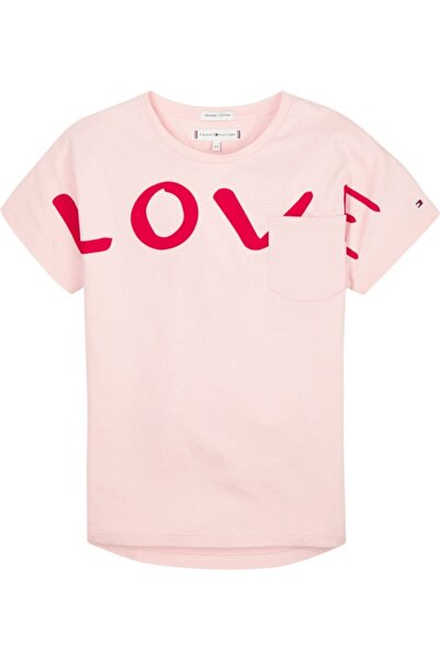 Tommy Hilfiger Bold Text Grown On T-shirt