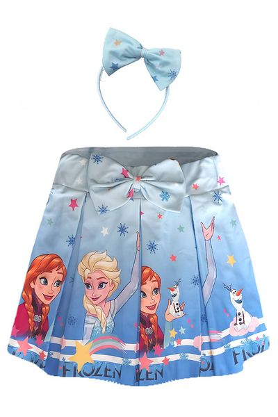 MODERN ASIR Fusta pentru fetiță prințesă Elsa - Petrecere specială de aniversare