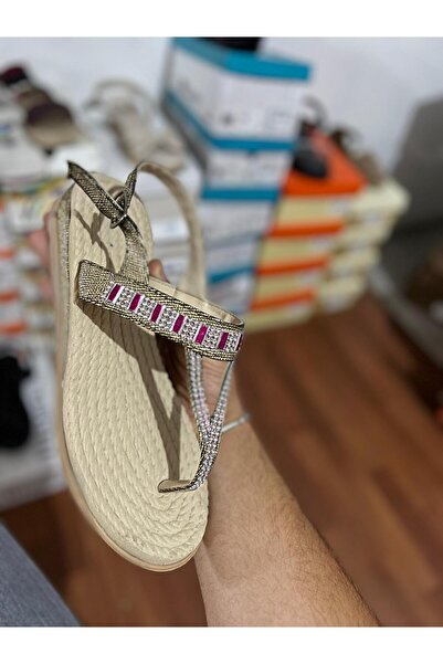 İkizler Glittery Flip Flops Sandals