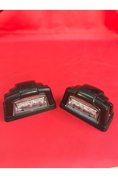 otopaspascım Siyah Plaka Lambası Ledli - Ledli Siyah Plaka Lambası 12-24 Volt...