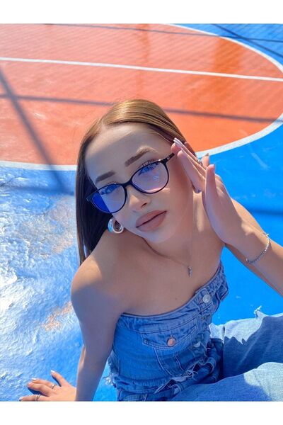 washi eyewear Betty Siyah Mavi Işık Koruyucu Ekran Gözlüğü