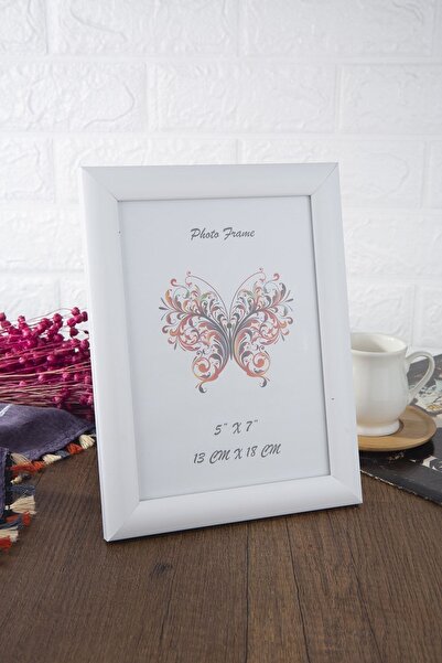 Seniste Decorative Picture Frame Single-13x18 White with Adjustable Legs - Can Be Hanged on the Wall